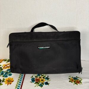 Vintage Case Logic Holds 30 Cassette Tapes Black Music Cassette Holder Storage